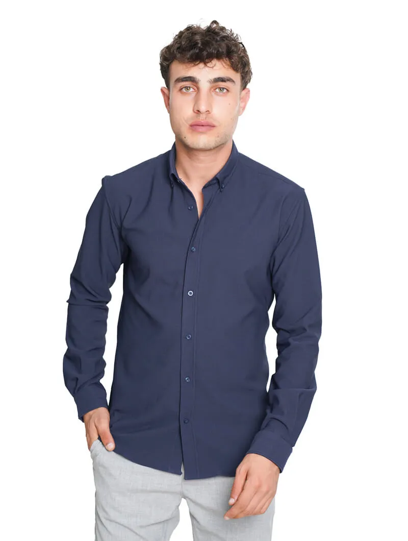 Chemise slim en oxford